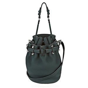 Alexander Wang Diego Small Matte dark green bag
